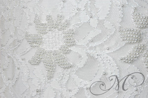 witte belle epoque jurk kant kralen detail klwm